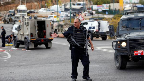 Un policía israelí - Sputnik Mundo