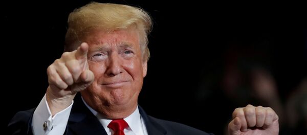Donald Trump, presidente de EEUU - Sputnik Mundo