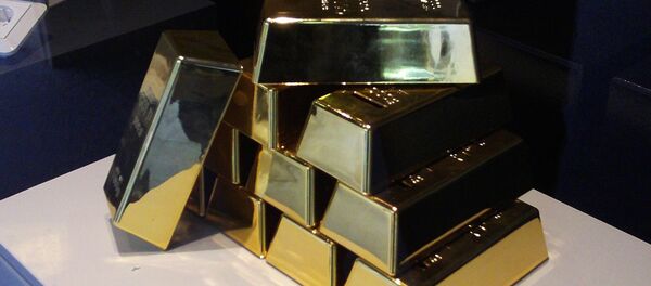 Lingotes de oro (archivo) - Sputnik Mundo