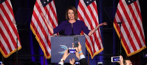 Nancy Pelosi, candidata demócrata a líder de la Cámara de Representantes de EEUU Nancy Pelosi, candidata demócrata a líder de la Cámara de Representantes de EEUU - Sputnik Mundo