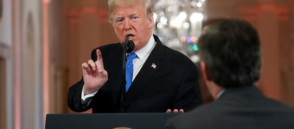 Donald Trump, presidente de EEUU - Sputnik Mundo