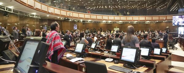 La Asamblea Nacional de Ecuador (archivo) - Sputnik Mundo