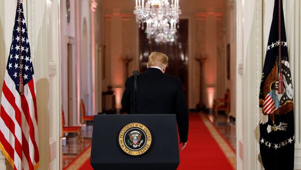 Donald Trump, presidente de EEUU - Sputnik Mundo