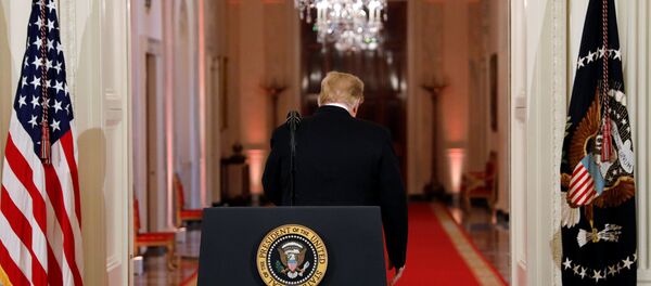 Donald Trump, presidente de EEUU - Sputnik Mundo