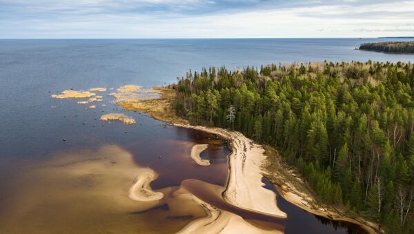 La hipnótica belleza del lago ruso Onega - Sputnik Mundo