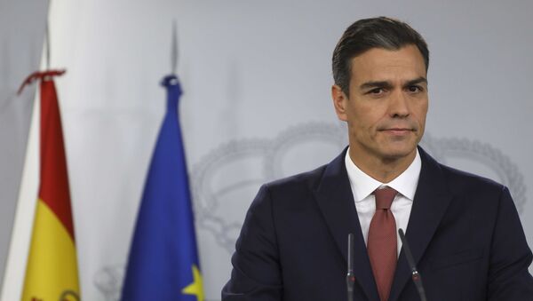 Pedro Sánchez, el presidente del Gobierno de España - Sputnik Mundo
