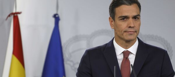 Pedro Sánchez, el presidente del Gobierno de España - Sputnik Mundo