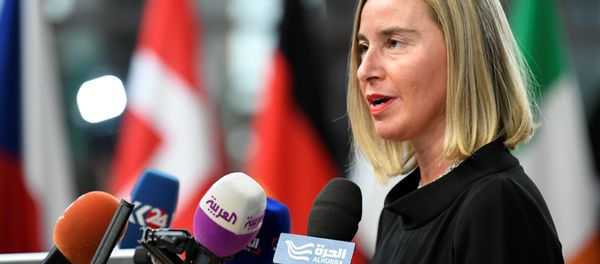 Federica Mogherini, la jefa de la diplomacia europea Federica Mogherini, la jefa de la diplomacia europea - Sputnik Mundo