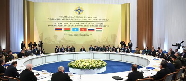 Cumbre de los países miembros de la Organización del Tratado de Seguridad Colectiva (OTSC) - Sputnik Mundo