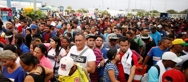 Los migrantes venezolanos Los migrantes venezolanos - Sputnik Mundo