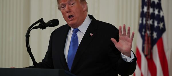 Donald Trump, presidente de EEUU - Sputnik Mundo