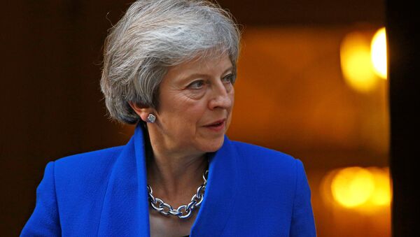 Theresa May, primera ministra británica - Sputnik Mundo