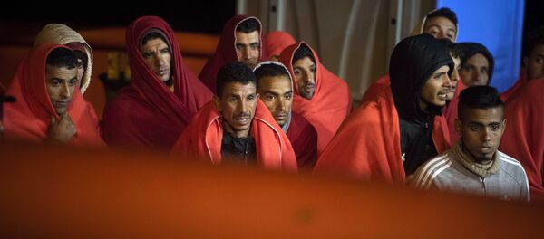 Llegada de migrantes a España - Sputnik Mundo