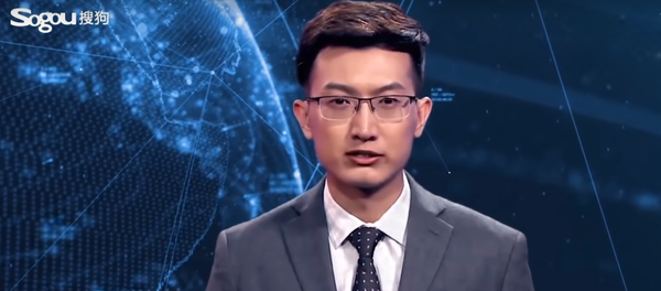 El primer presentador de noticias virtual es chino - Sputnik Mundo