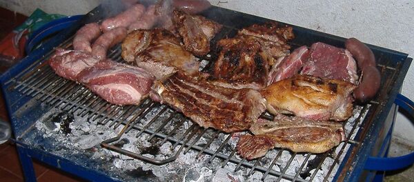 Un asado argentino - Sputnik Mundo