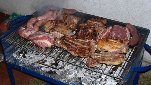 Un asado argentino - Sputnik Mundo