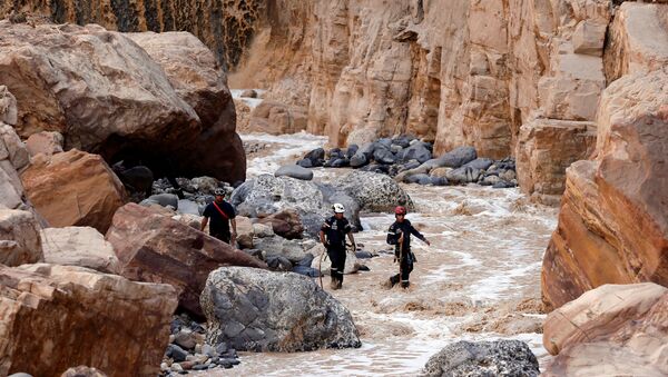 Inundación en Jordania (Archivo) - Sputnik Mundo