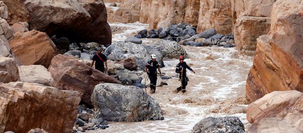 Inundación en Jordania (Archivo) - Sputnik Mundo