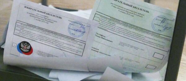 Elecciones en Donetsk - Sputnik Mundo