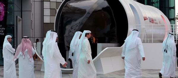El prototipo de la cápsula de Hyperloop en Dubái (archivo) - Sputnik Mundo