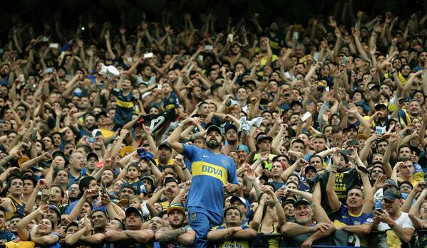 Los momentos más impactantes del superclásico de la Copa Libertadores - Sputnik Mundo