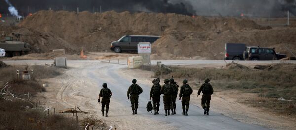 Militares israelíes en Gaza - Sputnik Mundo