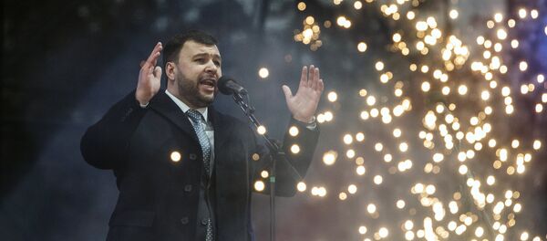 Denís Pushilin, jefe interino de la autoproclamada República Popular de Donetsk (RPD) - Sputnik Mundo