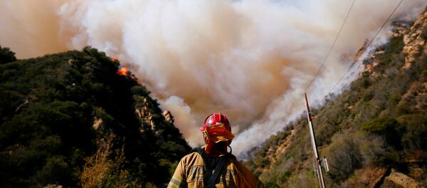 Incendios forestales en California - Sputnik Mundo