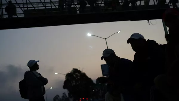 Migrantes centroamericanos en México - Sputnik Mundo