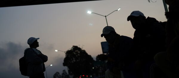 Migrantes centroamericanos en México Migrantes centroamericanos en México - Sputnik Mundo