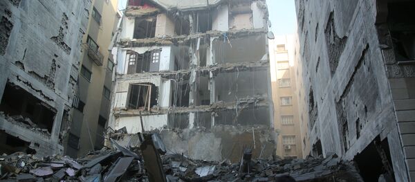 Consecuencias de los ataques de Israel en la Franja de Gaza - Sputnik Mundo