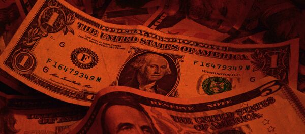 Billetes de dólares Billetes de dólares - Sputnik Mundo