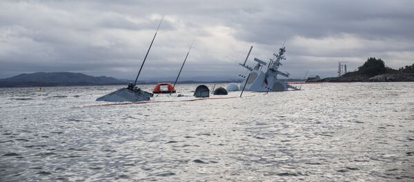 La fragata noruega Helge Ingstad - Sputnik Mundo