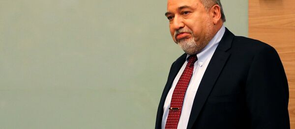 Avigdor Lieberman, ministro de Defensa israelí - Sputnik Mundo
