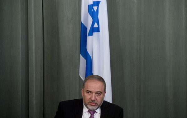 Avigdor Lieberman, político israelí, ministro saliente de Defensa - Sputnik Mundo