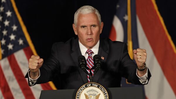 Mike Pence, vicepresidente de EEUU (archivo) - Sputnik Mundo