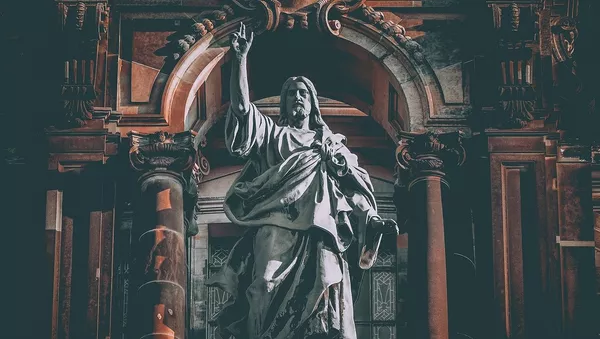 Escultura de Jesucristo - Sputnik Mundo