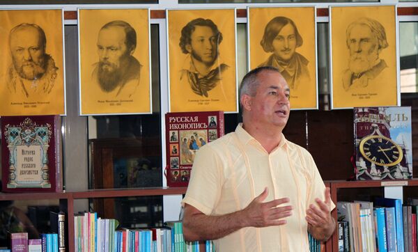 Vladímir Yaroshevski, Primer Secretario de la Embajada de la Federación de Rusia en Cuba, y Representante de Rossotrudnichestvo. - Sputnik Mundo