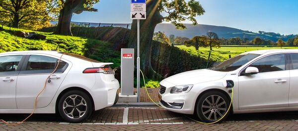 Autos eléctricos (imagen referencial) Autos eléctricos (imagen referencial) - Sputnik Mundo