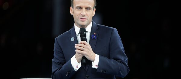 Emmanuel Macron, presidente de Francia - Sputnik Mundo