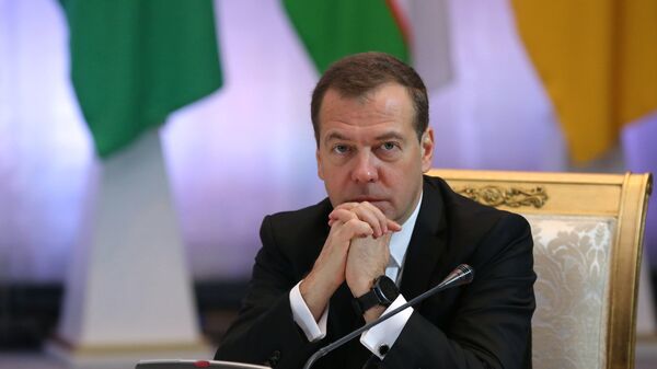 Dmitri Medvédev, primer ministro de Rusia Dmitri Medvédev, primer ministro de Rusia - Sputnik Mundo