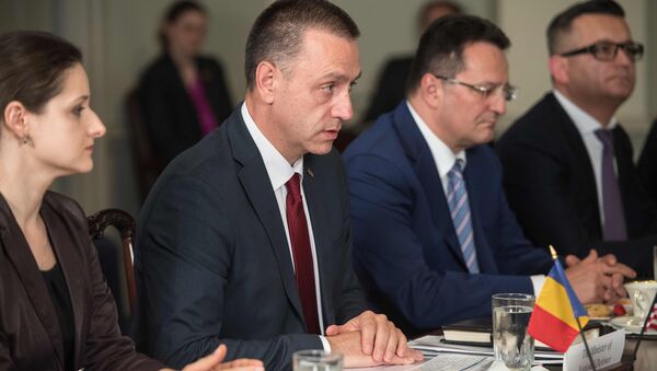 Mihai Fifor, ministro de la Defensa de Rumanía (archivo) Mihai Fifor, ministro de la Defensa de Rumanía (archivo) - Sputnik Mundo