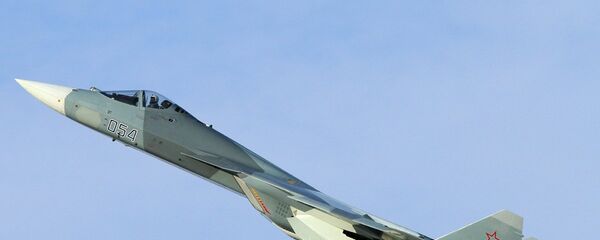 El caza de la quinta generación Su-57 - Sputnik Mundo