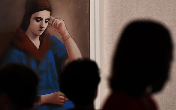Inauguración de la exposición Picasso&Jojlova en Moscú, Rusia - Sputnik Mundo