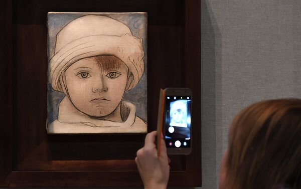Inauguración de la exposición Picasso&Jojlova en Moscú, Rusia - Sputnik Mundo