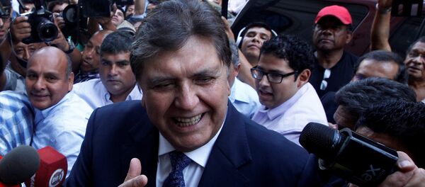 Alan García, expresidente de Perú - Sputnik Mundo