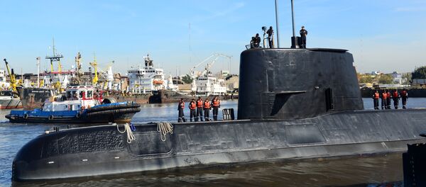 El submarino ARA San Juan (archivo) - Sputnik Mundo