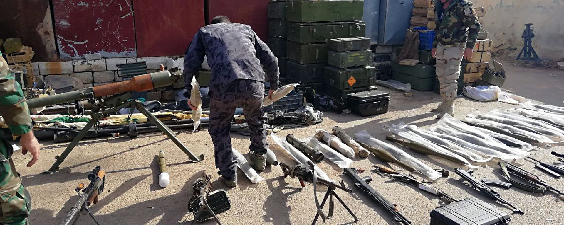 Descubren un almacén de terroristas en Siria Descubren un almacén de terroristas en Siria - Sputnik Mundo, 1920, 13.12.2022