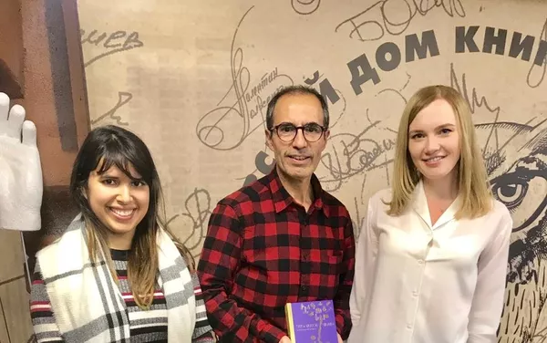 Javiera Paz, Patricio Cifuentes y Anastasia Polósina Javiera Paz, Patricio Cifuentes y Anastasia Polósina - Sputnik Mundo