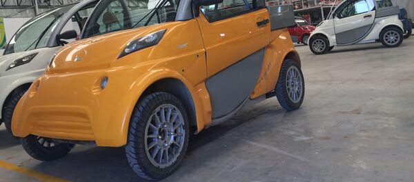 Un modelo de los autos eléctricos Sero Electric - Sputnik Mundo